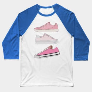 3 pink trainers Baseball T-Shirt